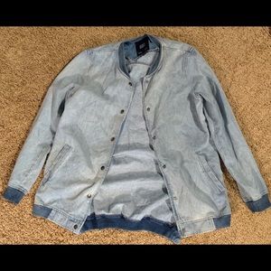 Long Jean Denim Jacket